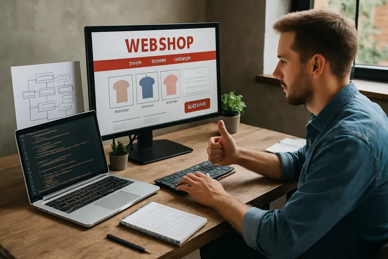 Het proces van webshop ontwikkeling